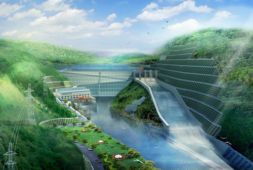 文山老挝南塔河1号水电站项目